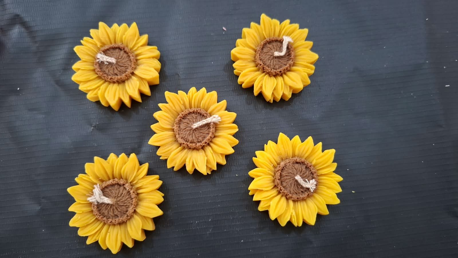 Sunflower Candles